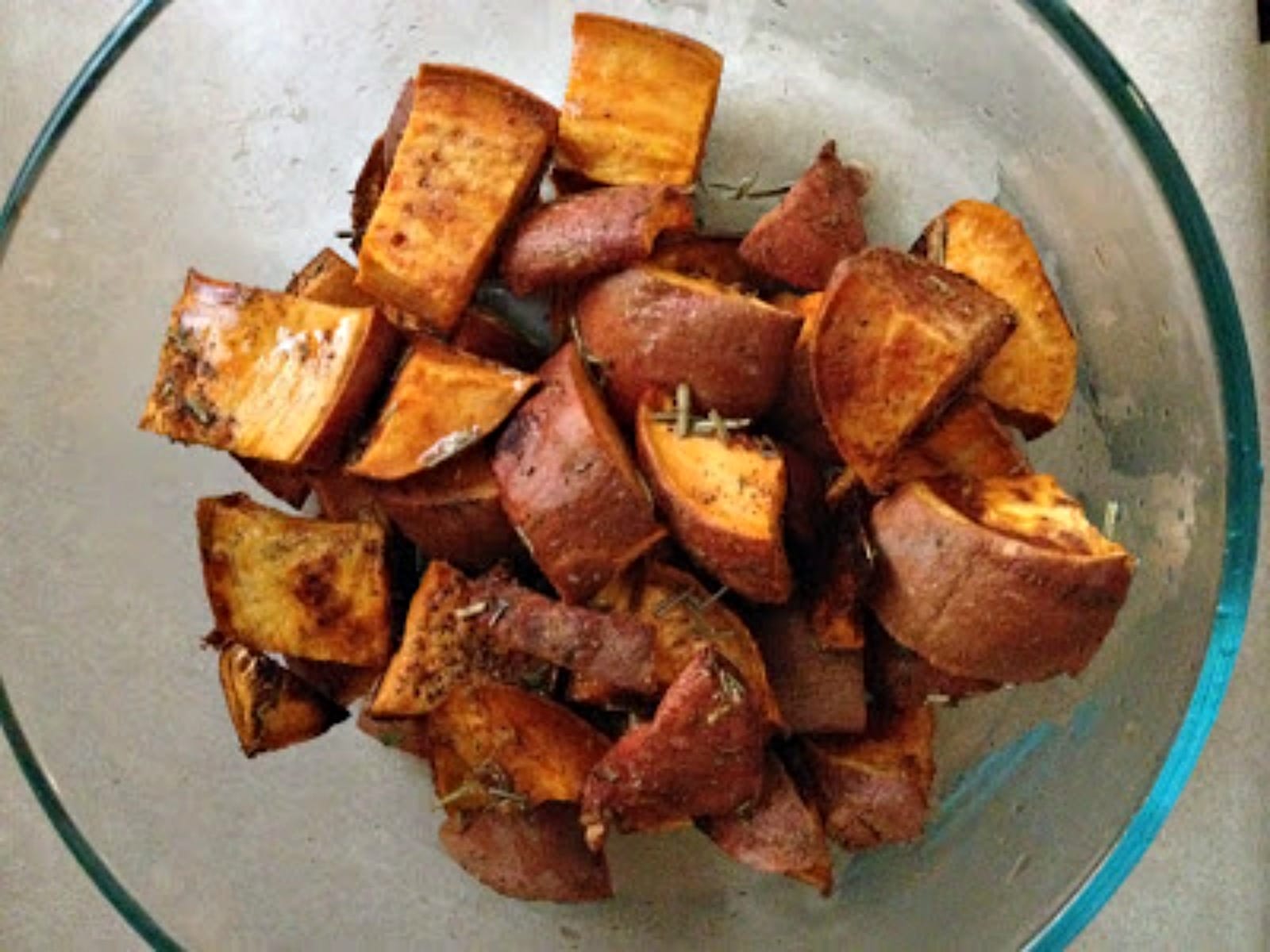 choppedsweetpotatoes