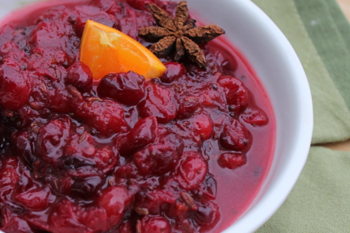 Cranberry and Clementine Chutney