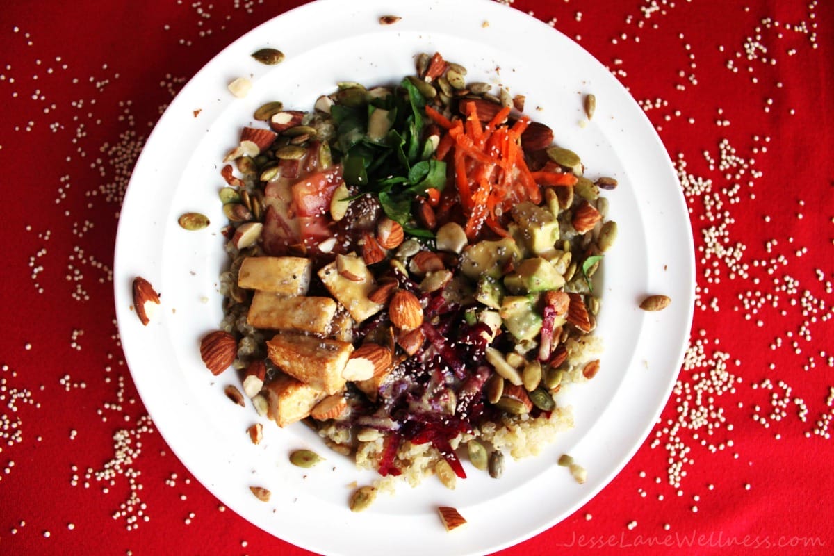 Veggie Grain Bowl [Vegan, Gluten-Free]