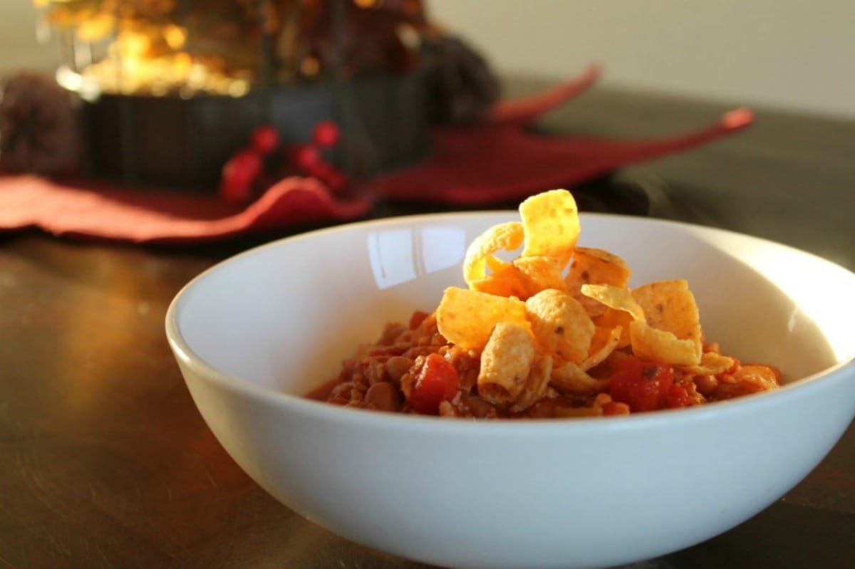 Frito Chili Pie [Vegan]