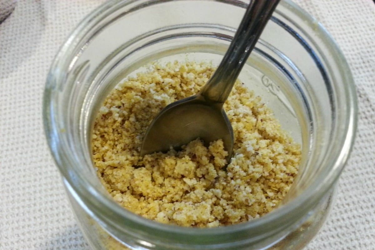 Brazil Nut Vegan Parmesan [Vegan, Raw, Gluten-Free]