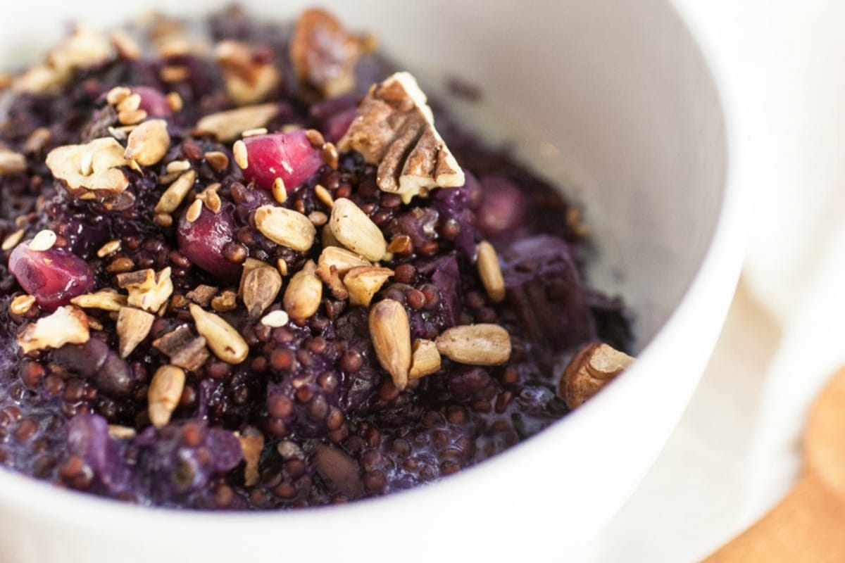 Wintery Quinoa Porridge [Vegan, Gluten-Free]