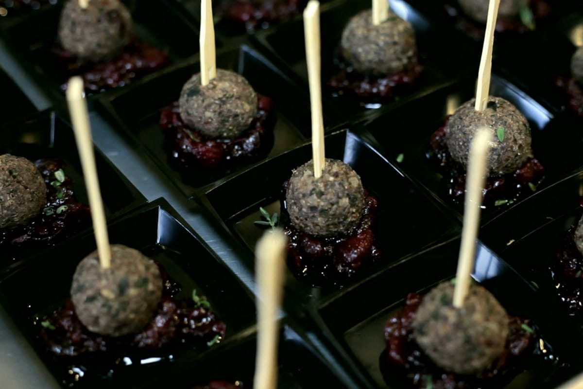 Lentil Mushroom Walnut Balls [Vegan, Gluten-Free]