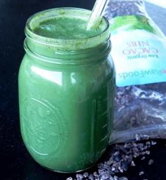 mint chocolate chip shake