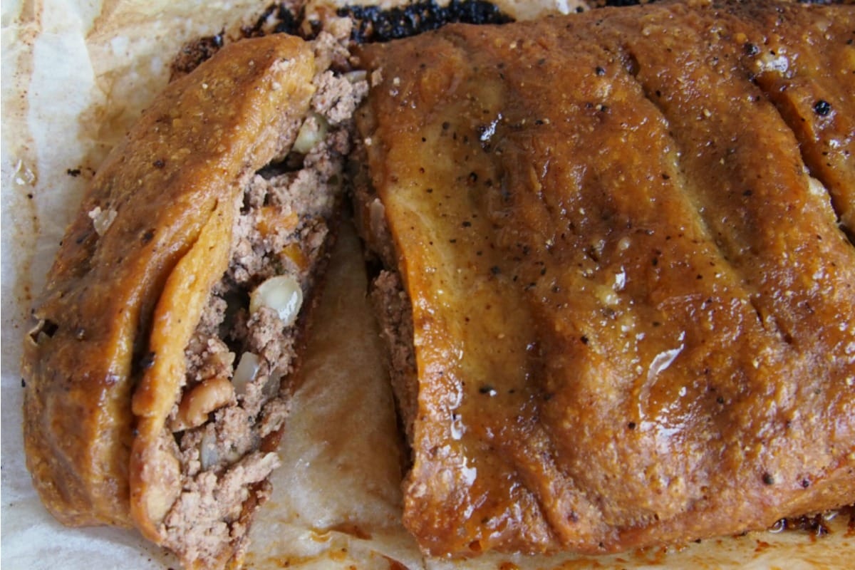 Stuffed Seitan Roast