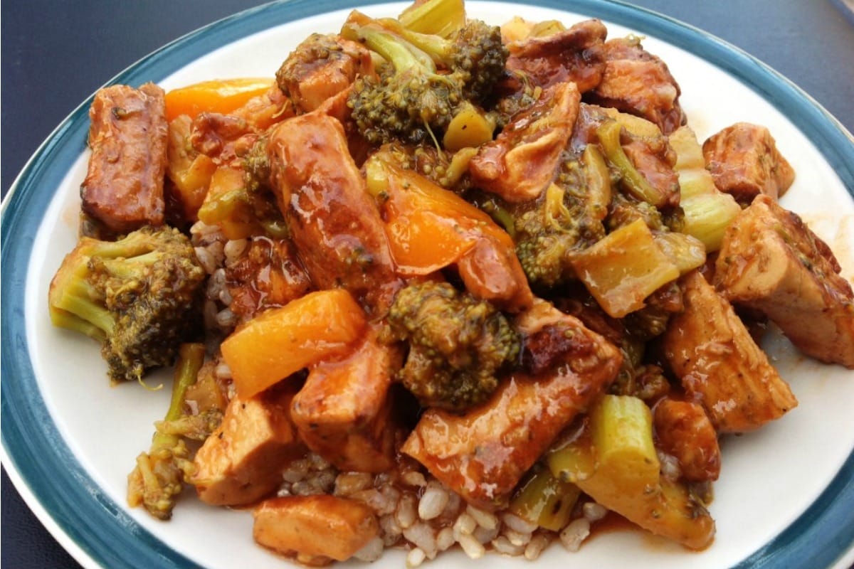 Vegan Sweet and Sour “Chicken”