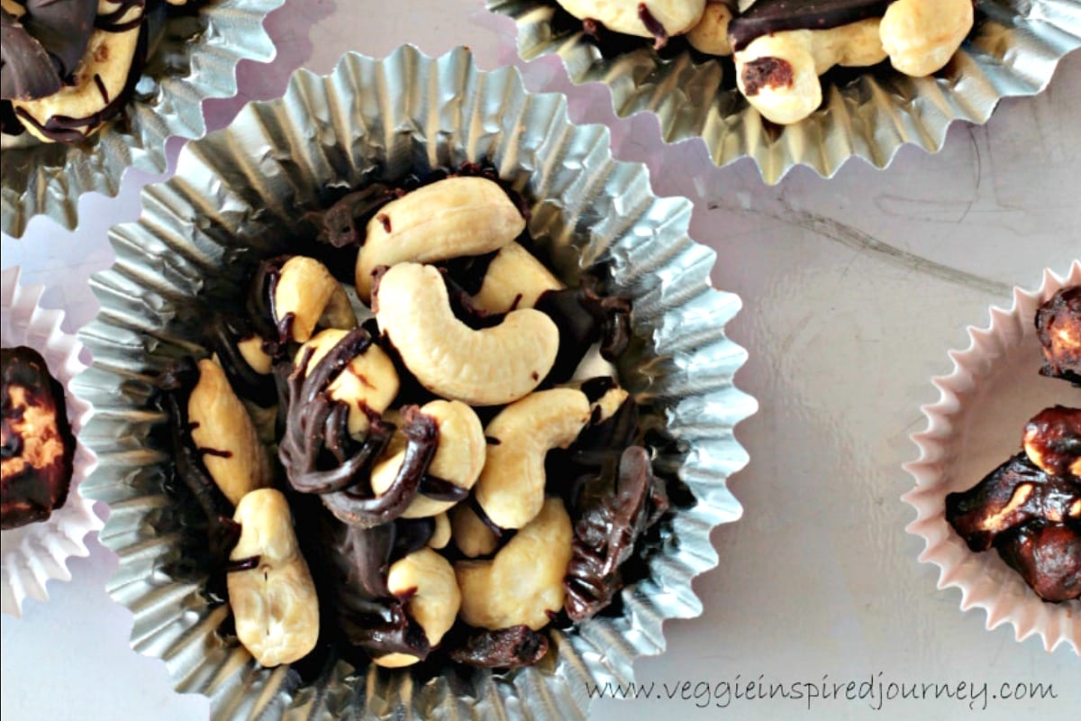 Mexican Spiced, Chocolate Covered Cashews [Vegan, Gluten-Free]