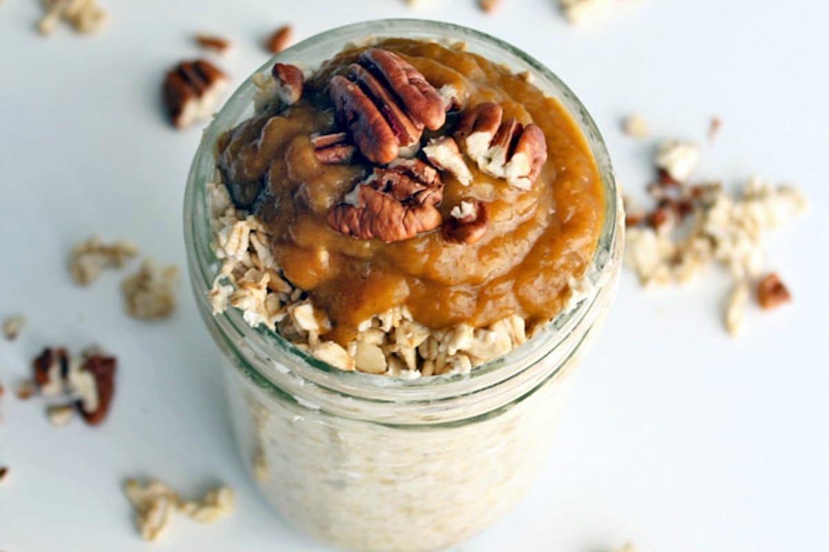 Pumpkin Pie Overnight Oats