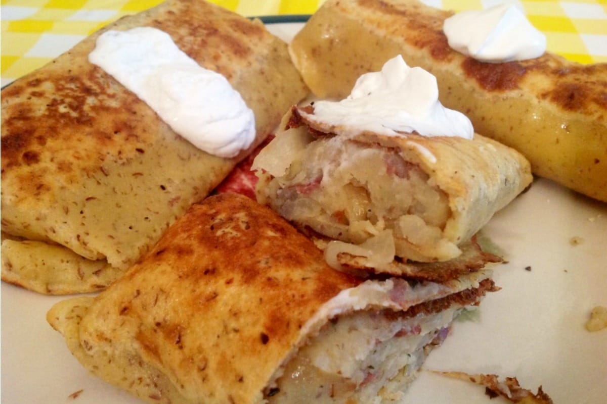 Vegan and Gluten-Free Potato Blintzes