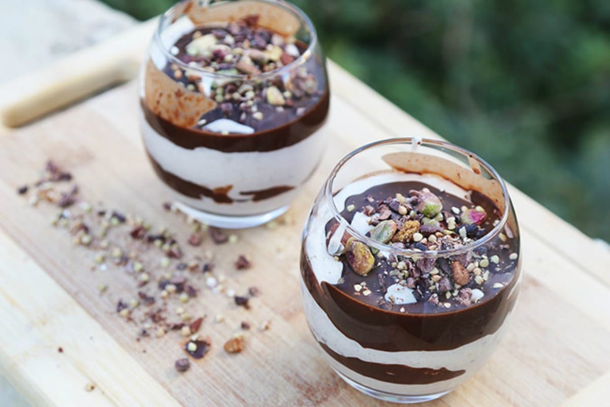 Crunchy Almond Butter Soft Serve [Vegan, Gluten-Free]