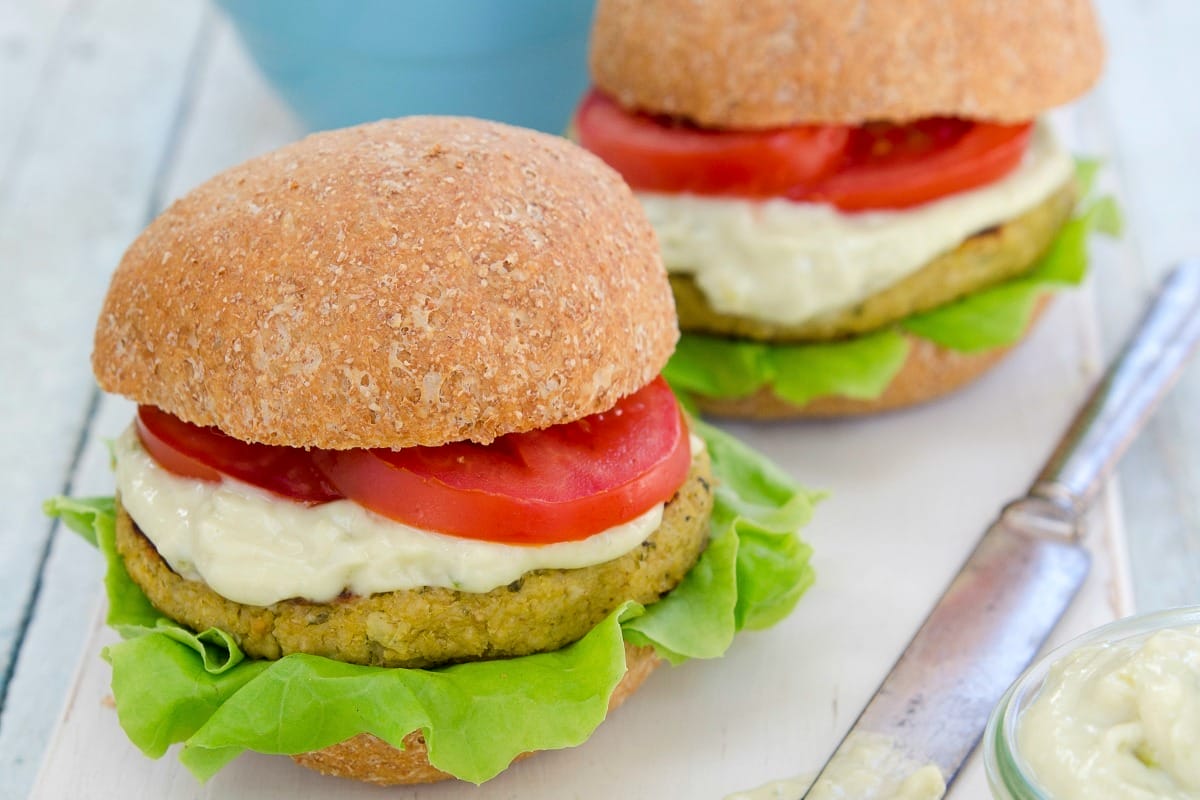 Artichoke Sunflower Burgers [Vegan, Gluten-Free]