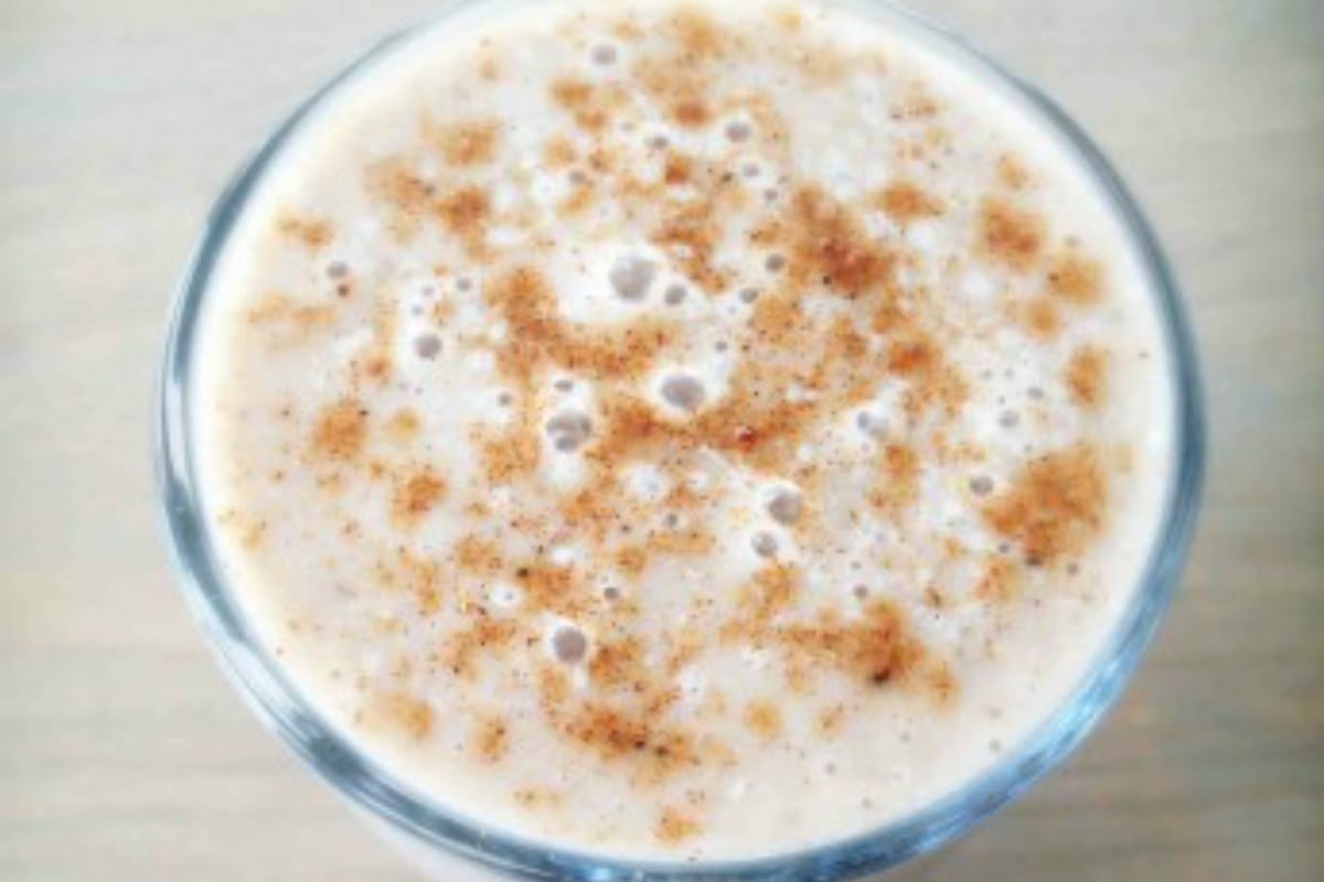 Creamy chai latte