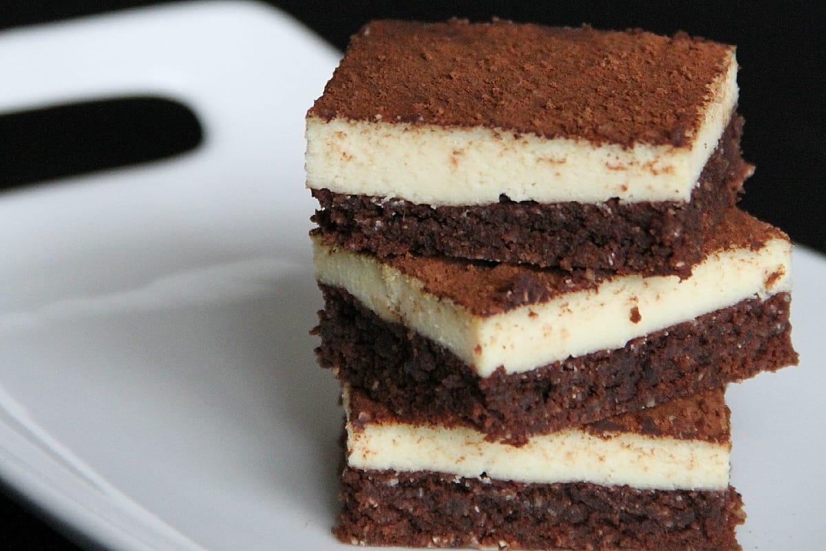 Tiramisu Brownies