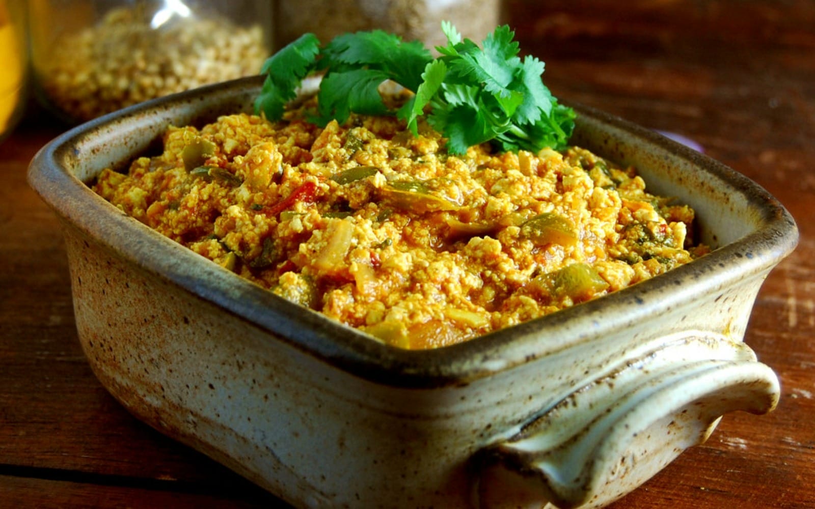 Tofu ‘Paneer’ Bhurji — Indian-Style Tofu Scramble