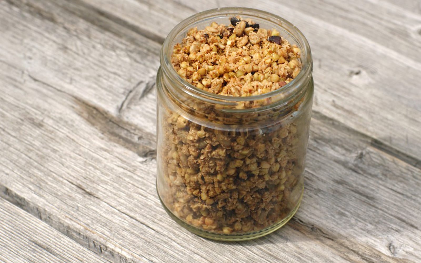 Sugar-Free Buckwheat Granola