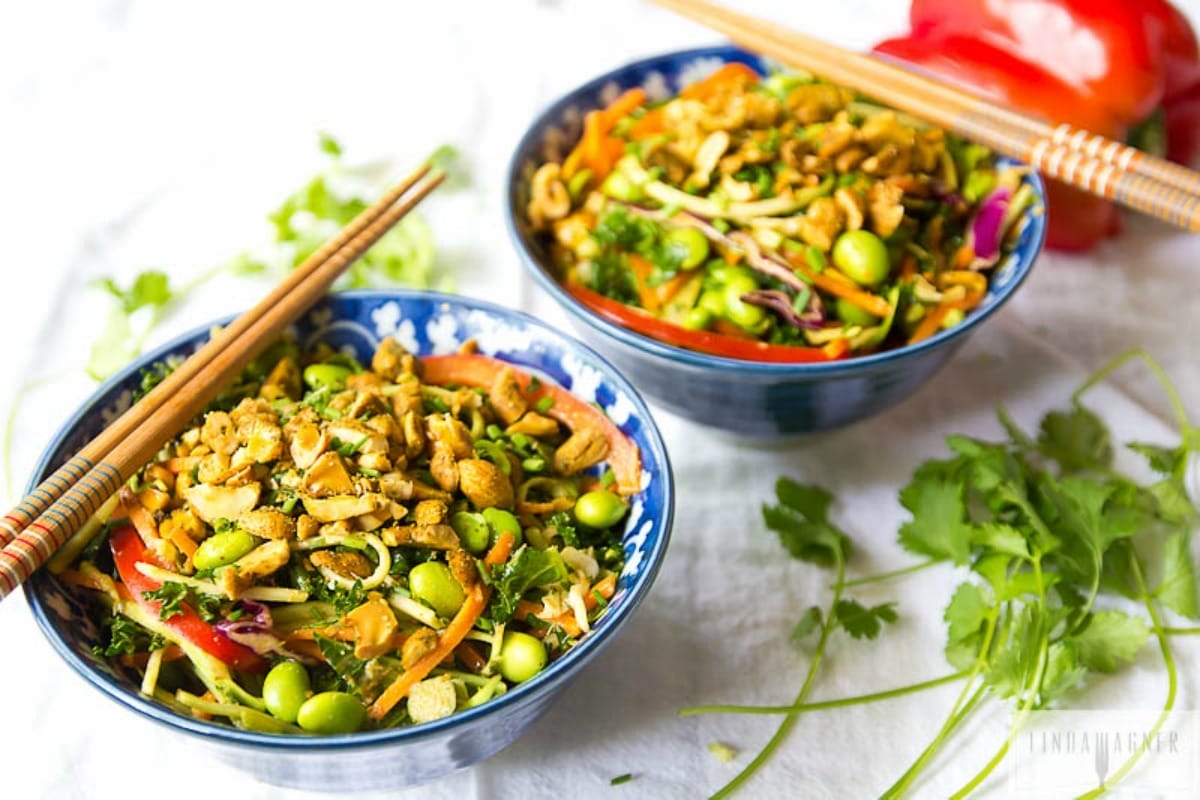 Spicy Raw Thai Salad 
