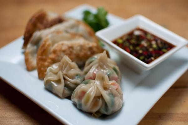 Perfect Fried or Steamed Veggie Dumplings