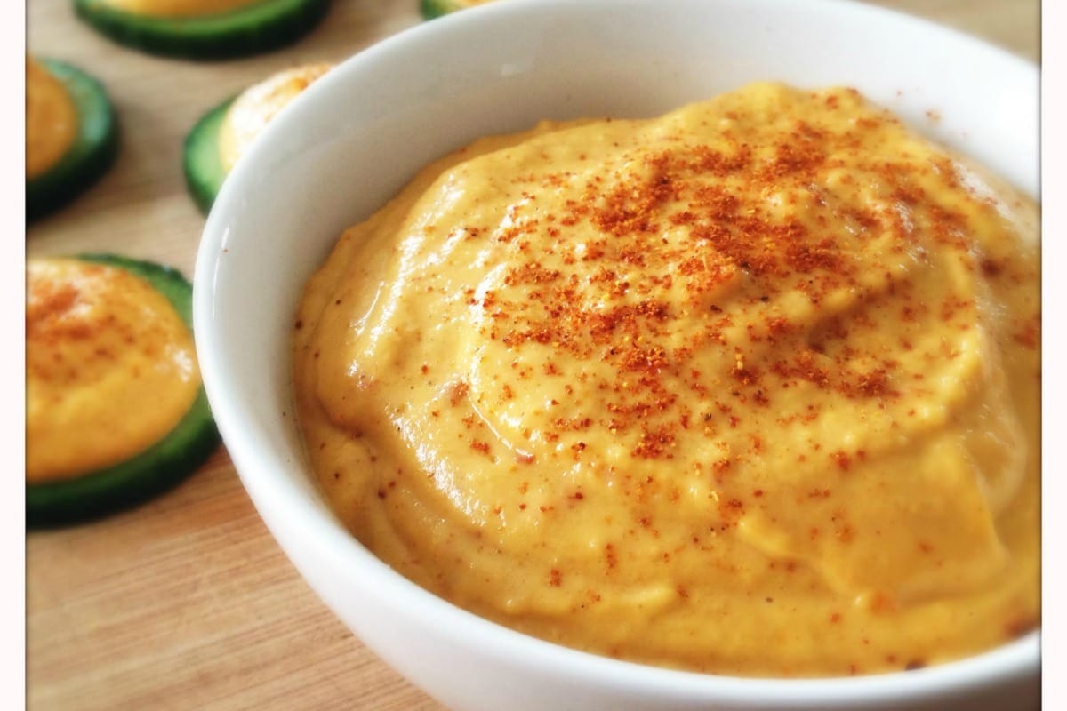 Smoked Cashew Cheese Spread [Vegan, Gluten-Free]
