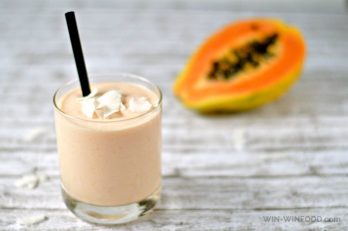 Papaya Coladas [Vegan, Gluten-Free]