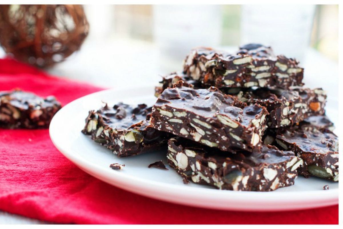 Raw Chocolate Clusters [Vegan, Gluten-Free]