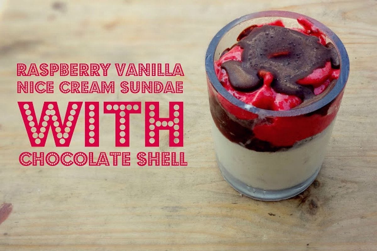 Fruity Nice Cream Sundae [Vegan, Gluten-Free]