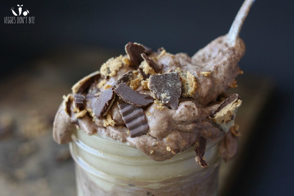 Peanut Butter and Chocolate Cream Parfait [Vegan, Gluten-Free]