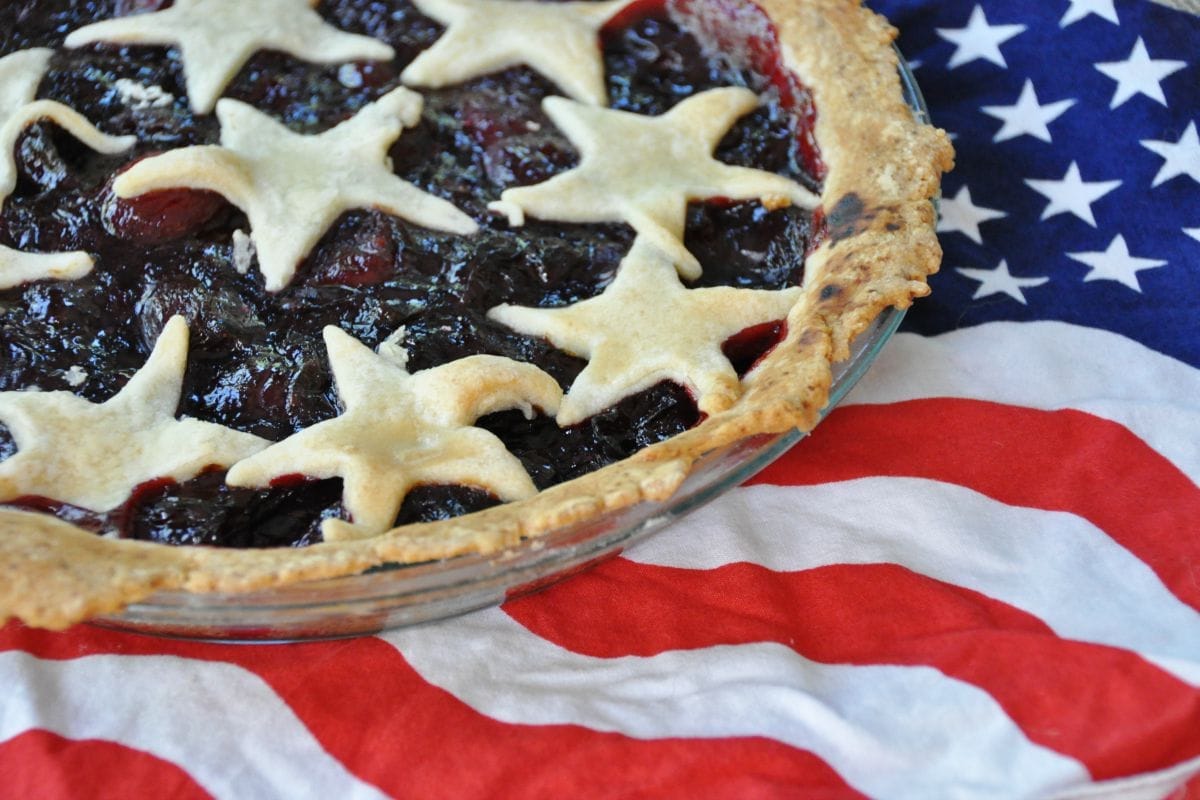 Chambord Cherry Pie [Vegan]