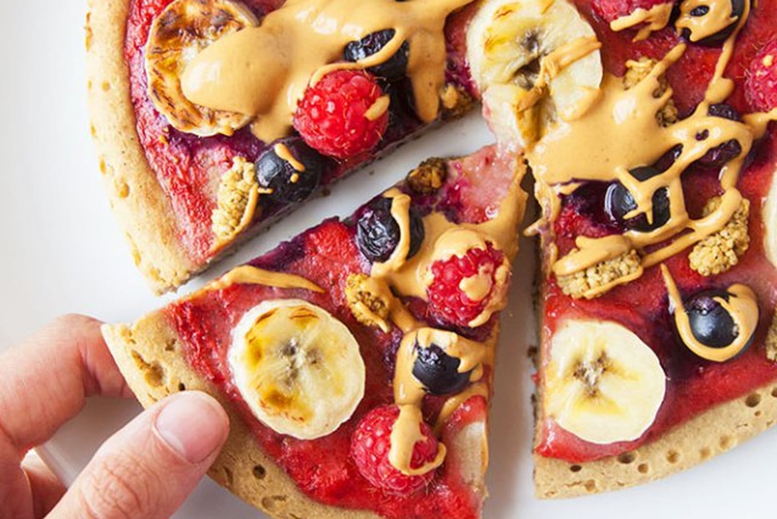 Oaty Breakfast Pizza [Vegan]