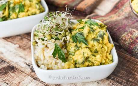 Indian Cauliflower and Lentil Stew [Vegan, Gluten-Free]