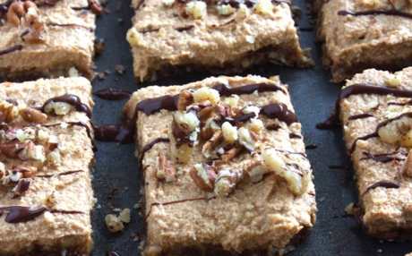 Raw Pumpkin Bars [Vegan, Gluten-Free]