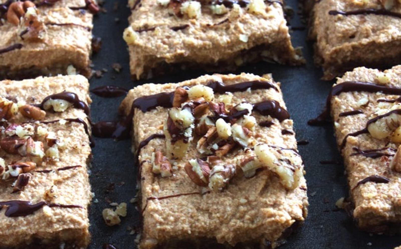Raw Pumpkin Bars [Vegan, Gluten-Free]