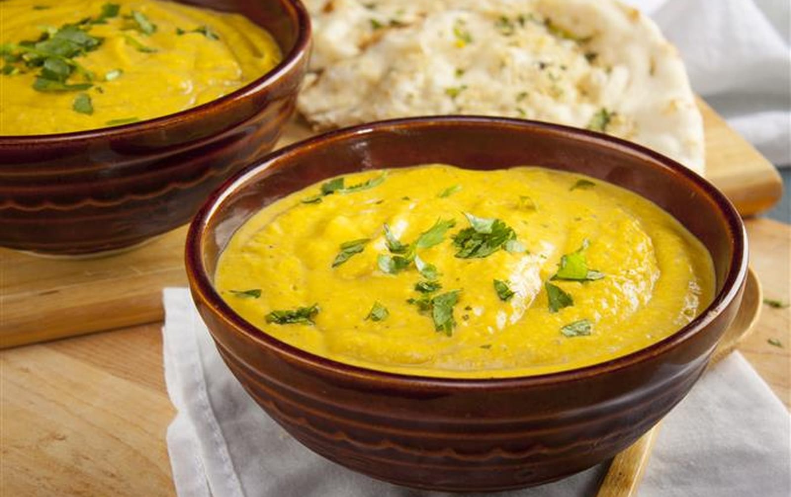 The Best Coconut and Chickpea Mulligatawny Soup [Vegan, Gluten-Free]