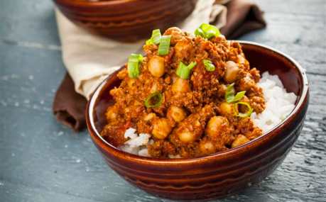 Spanish Chorizo With Chickpeas [Vegan, Gluten-Free]
