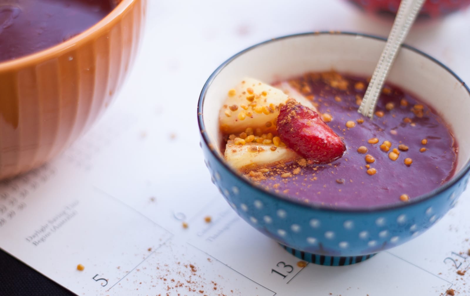 Spiced Fruit Stew (Colada Morada) [Vegan, Gluten-Free]