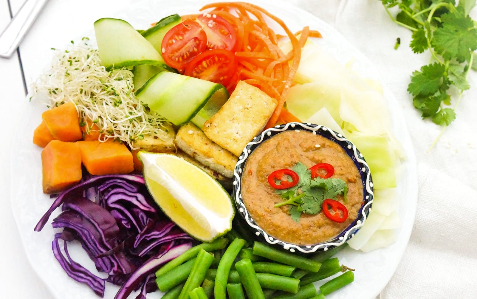 Indonesian Gado Gado [Vegan, Gluten-Free]