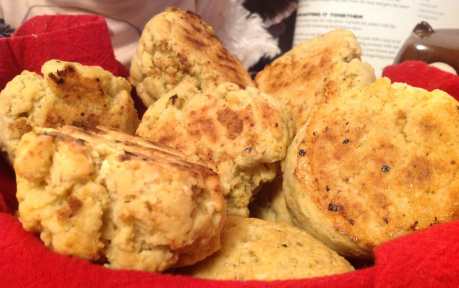 Pumpkin Spice Biscuits With Feta Cheese [Vegan, Gluten-Free]
