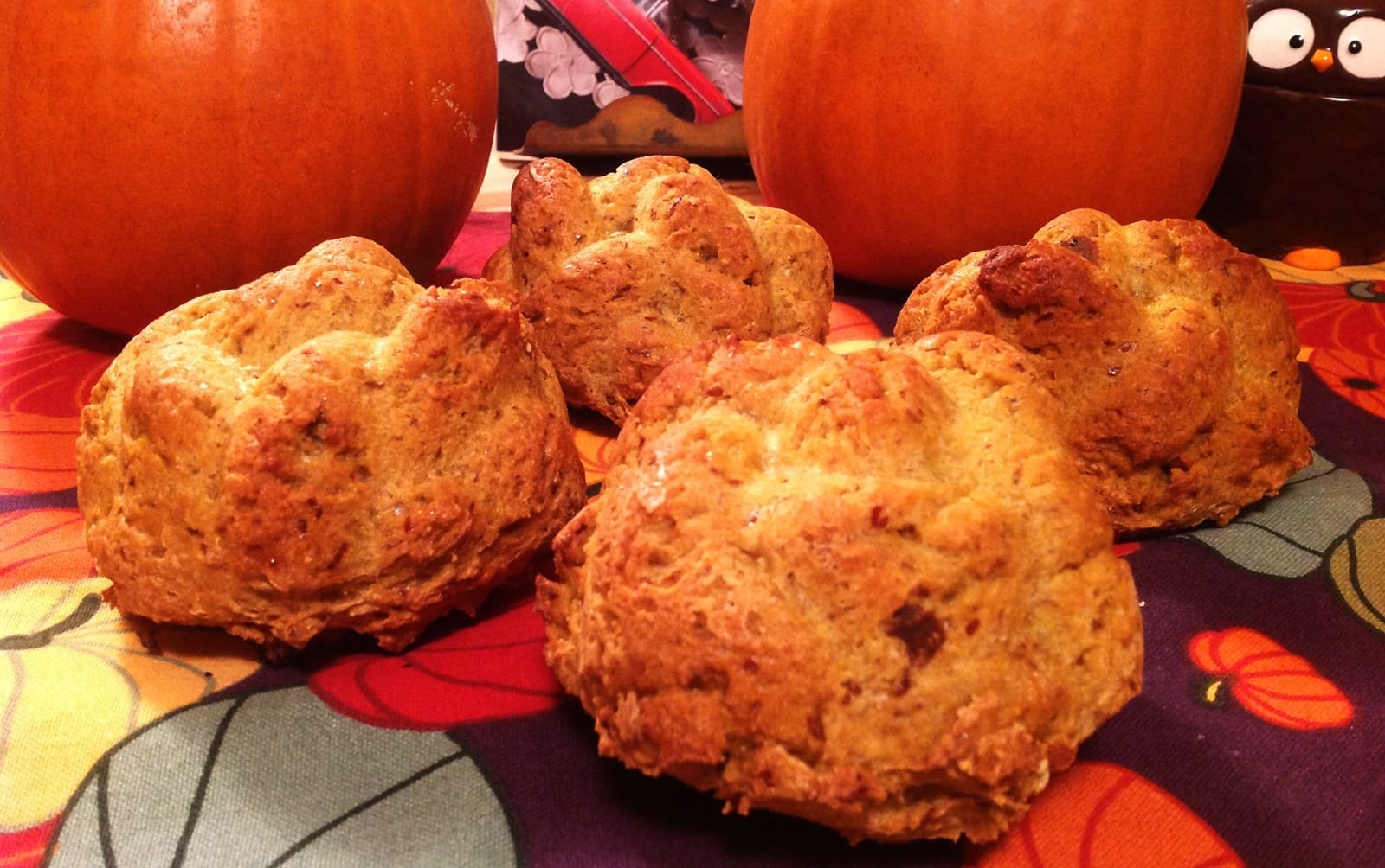 Pumpkin Challah Rolls [Vegan, Gluten-Free]