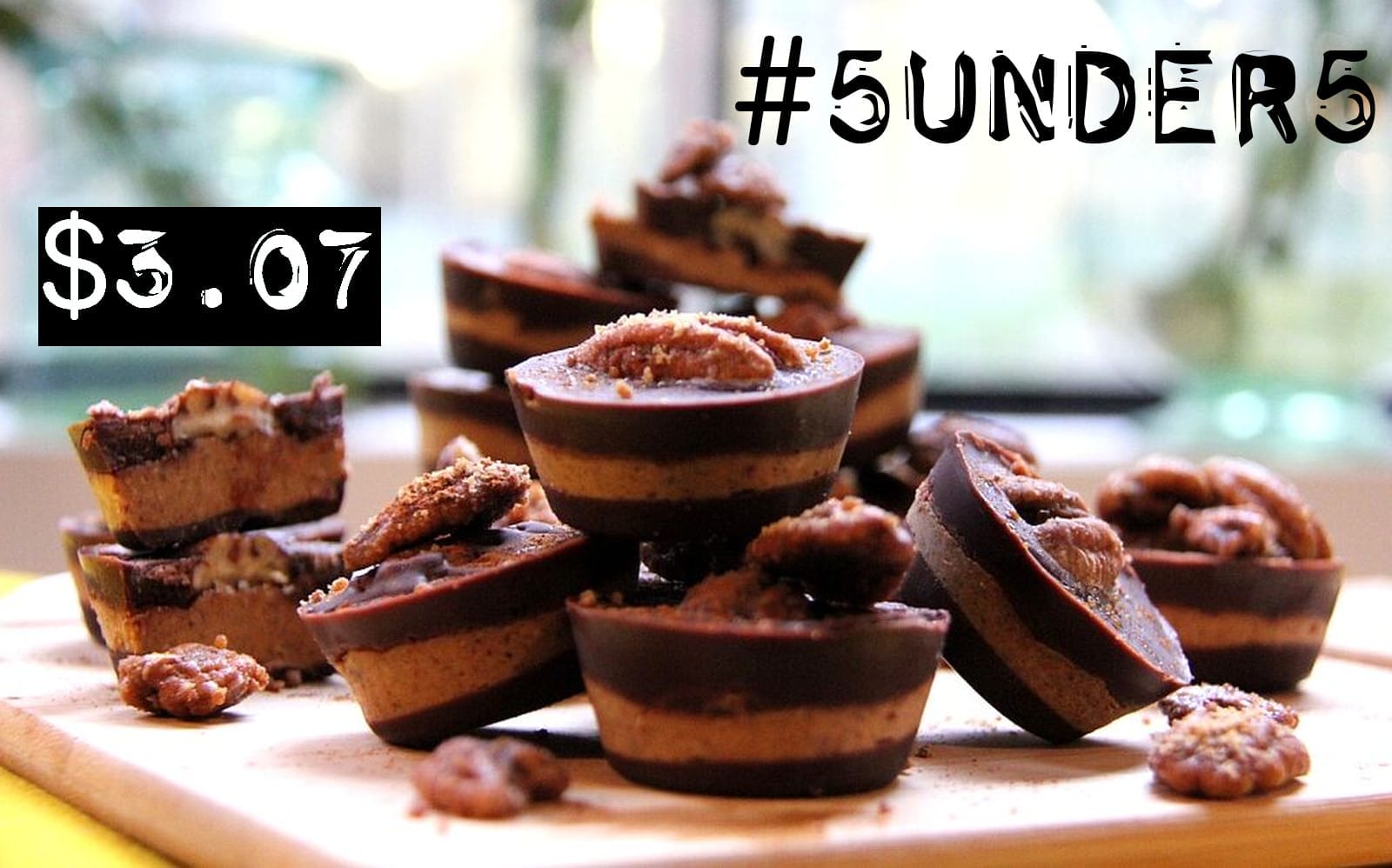#5under5: Pecan Pumpkin Pie Cups [Vegan, Gluten-Free, No-Bake]