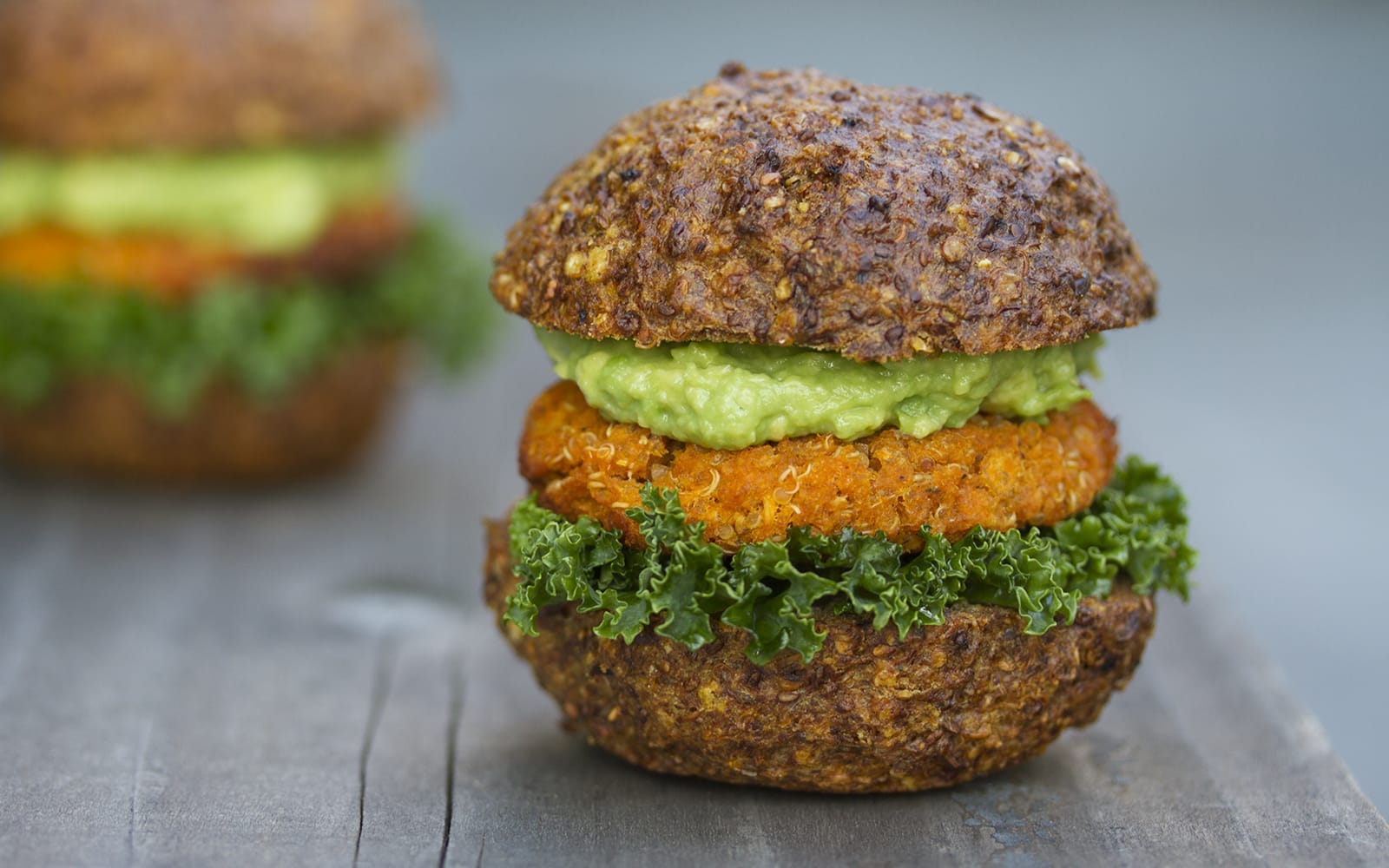 Vegan Sweet Potato and Quinoa Sliders