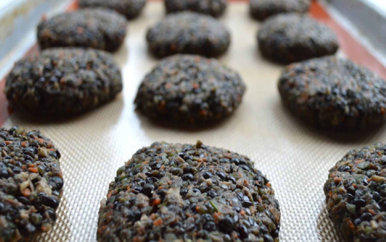 Beluga Lentil Mushroom Sliders