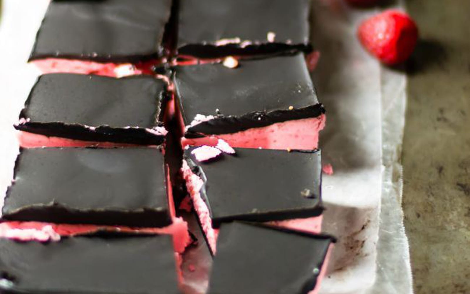 Chocolate Raspberry Candy Bars