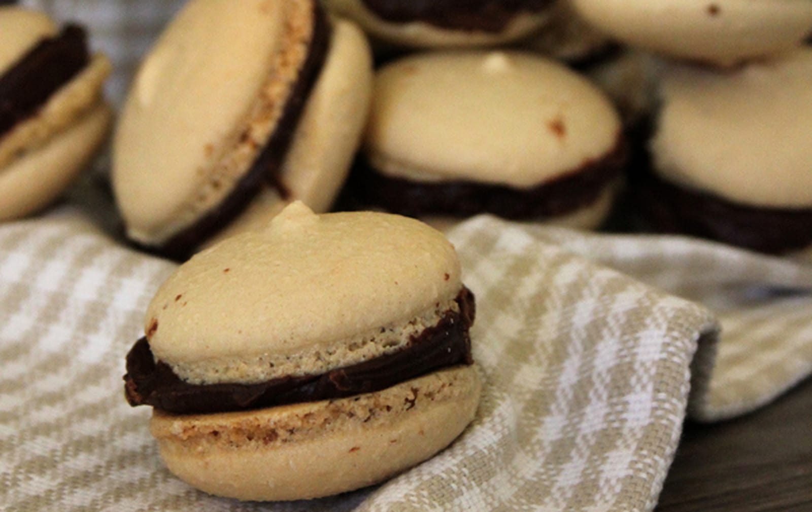 Coffee and Chocolate Macarons [Vegan, Gluten-Free]