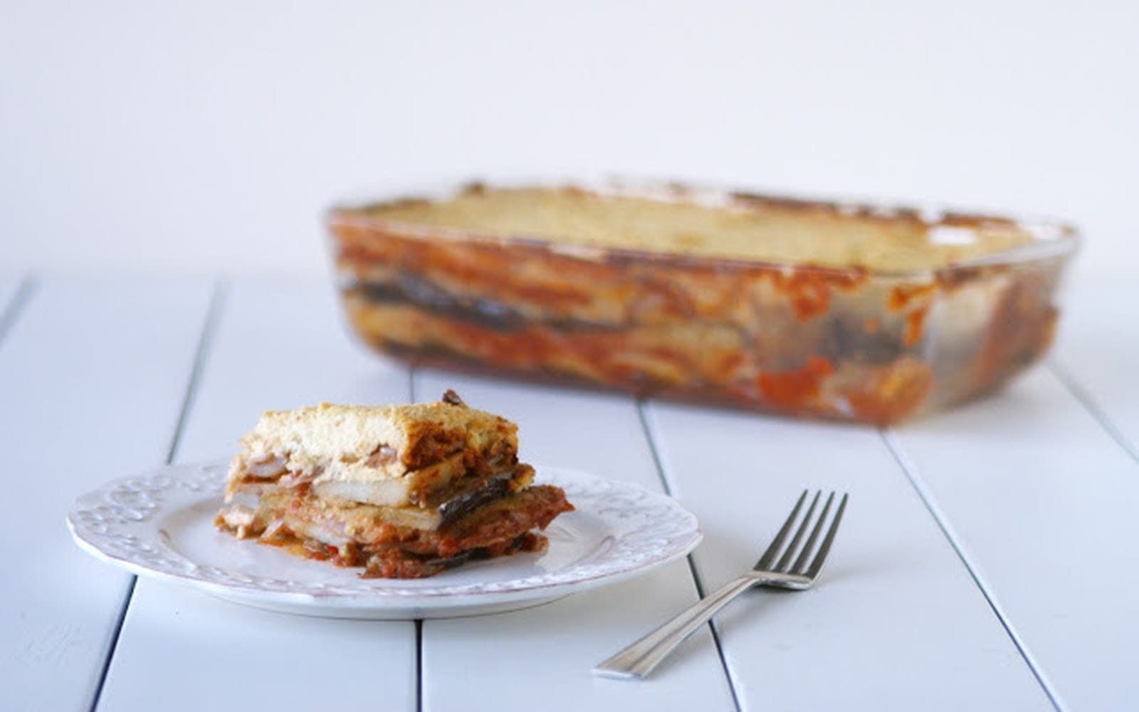 Vegan Moussaka With Cashew Cream [Vegan]