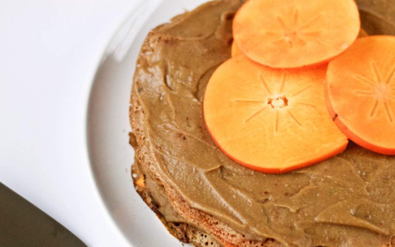 Chestnut Persimmon Crepes