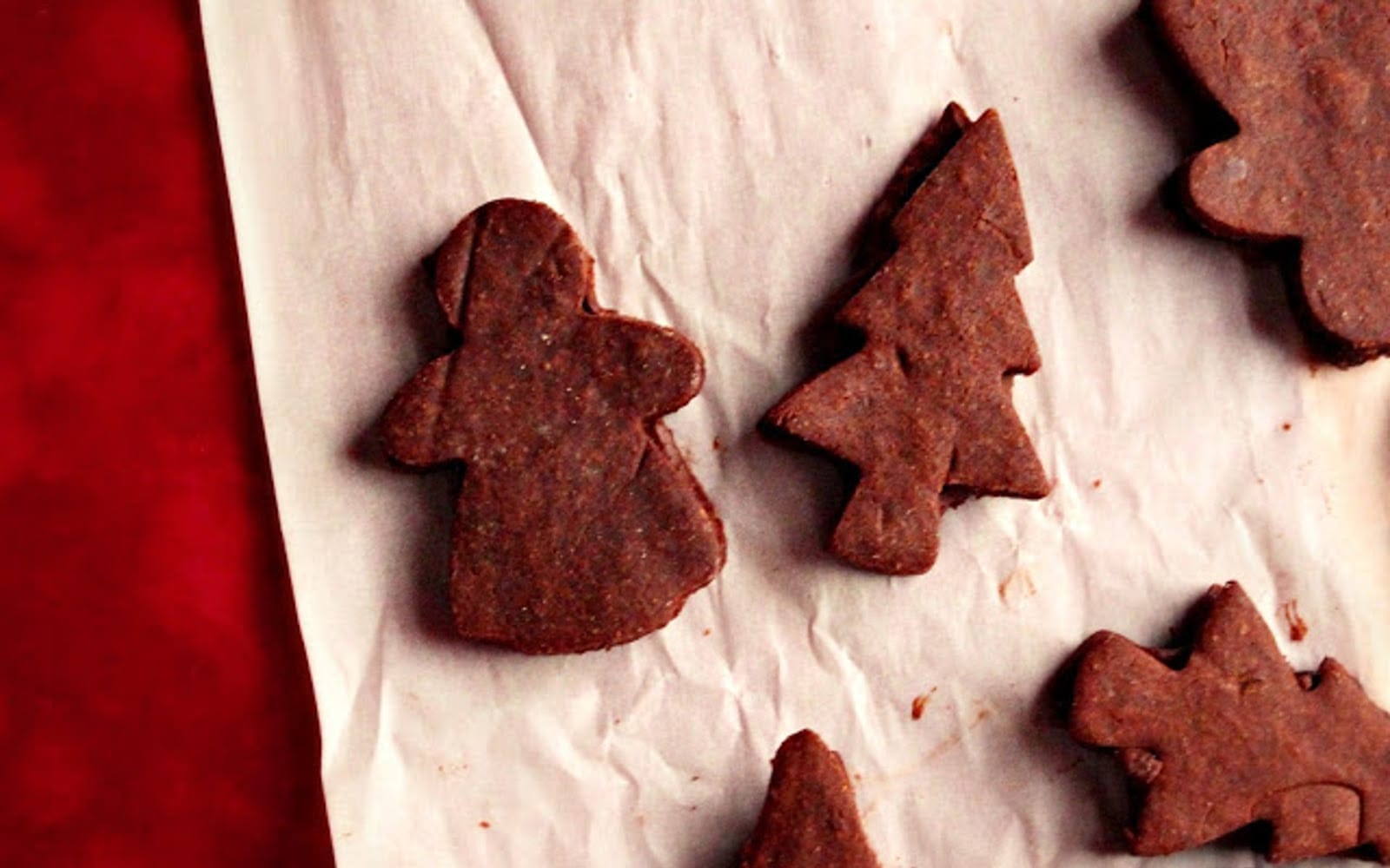 Christmas Chocolate Sandwich Cookies