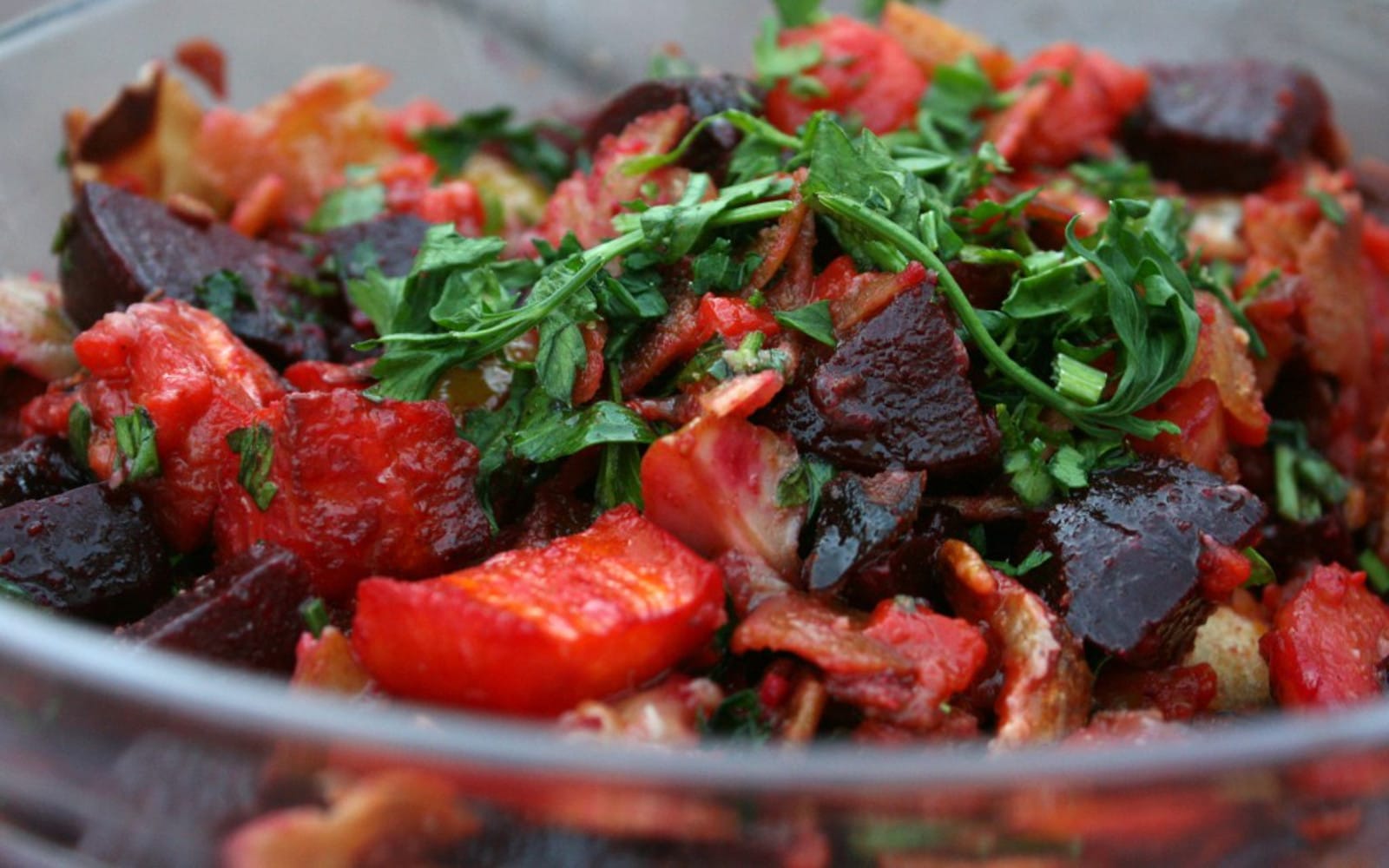 Roasted Carrot and Beet Salad With a Lemon Confit Dressing