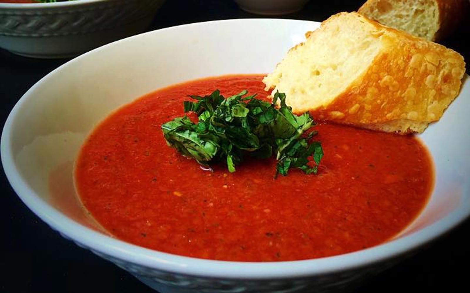 10 Minute Gazpacho With Fresh Herbs