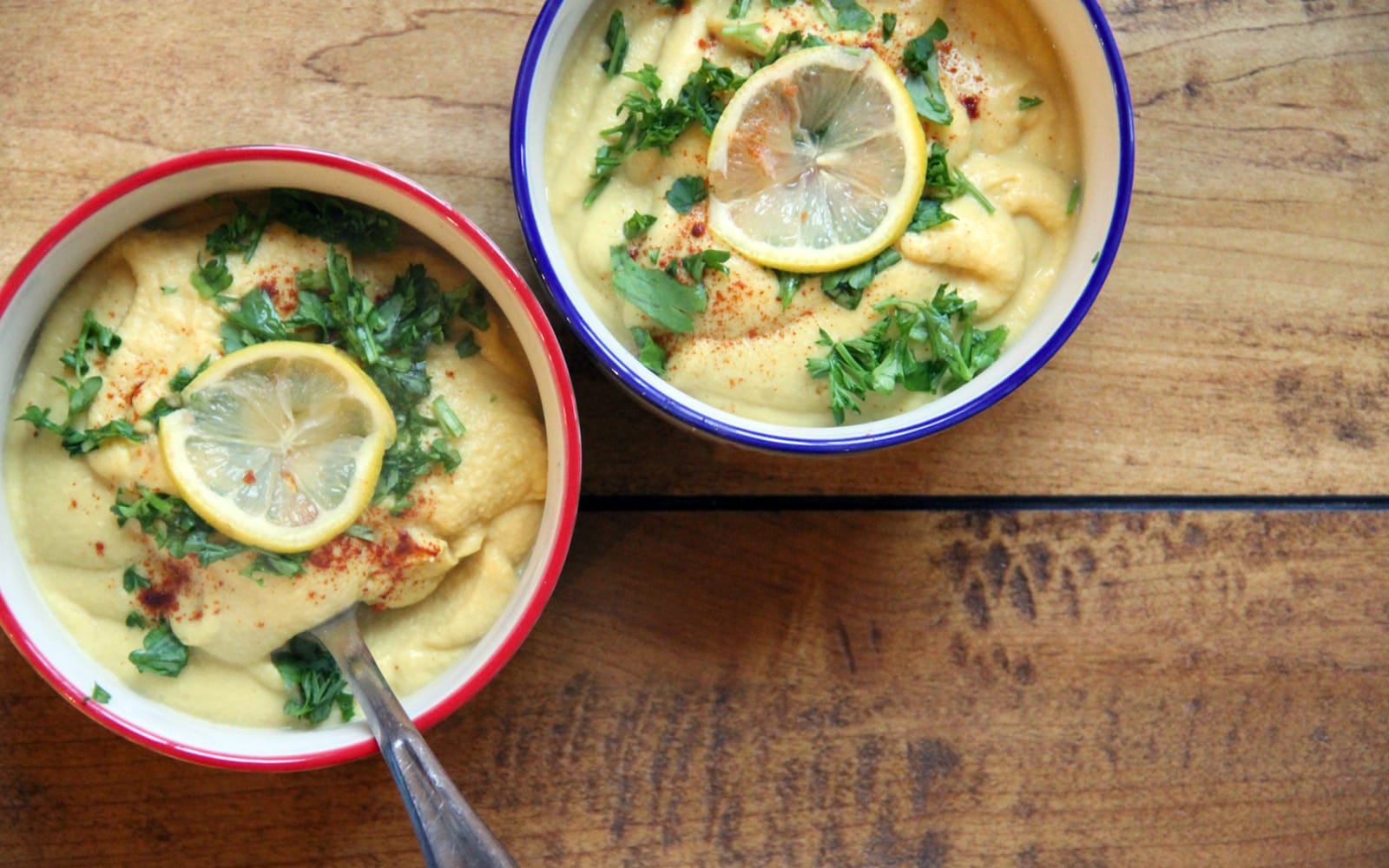 Creamy Hummus Soup