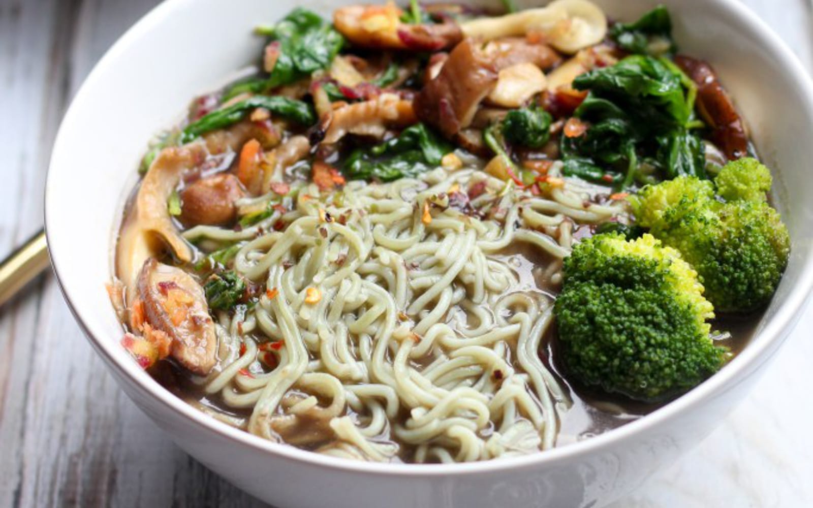 Mushroom Ramen Soup