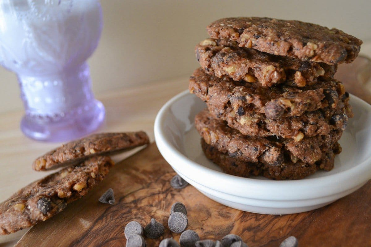 Orange-Triple Chocolate Chocolate Chip Cookies